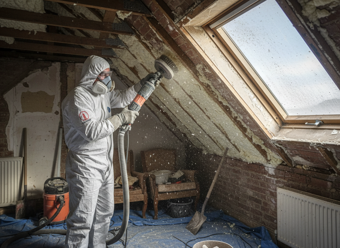 Spray Foam Removal by Ecobarrier Crew in London, Greater London